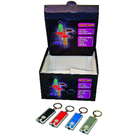 DIAMOND VISIONS Plastic Assorted LED Key Chain KC-0001